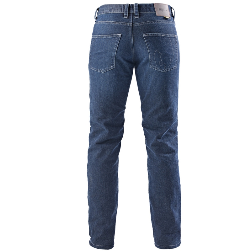 Furygan K12 X Kevlar® Straight Motorcykel Jeans Blå