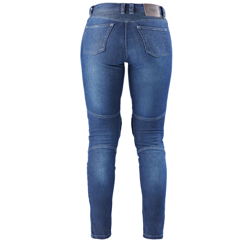 Furygan Purdey Evo Slim Blue Motorcycle Jeans til kvinder