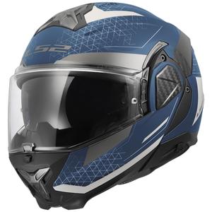 Flip-up motorcykelhjelm LS2 FF910 Advant II Astral mat blågrå
