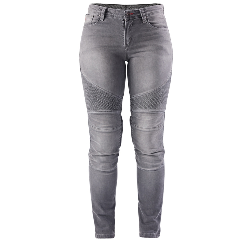 Furygan Purdey Evo Slim Grey motorcykeljeans til kvinder