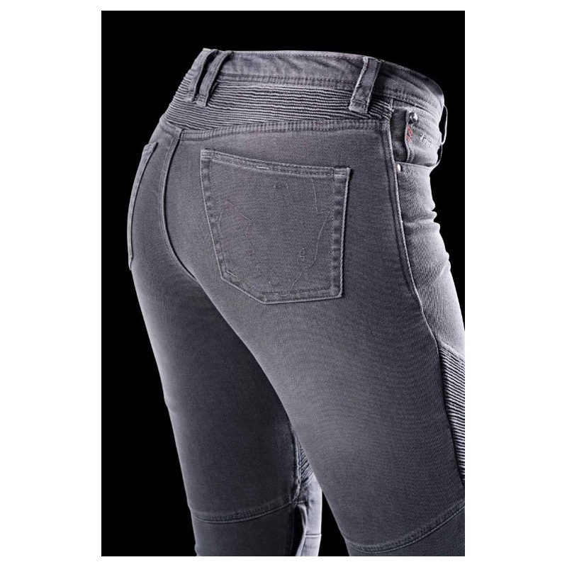 Furygan Purdey Evo Slim Grey motorcykeljeans til kvinder
