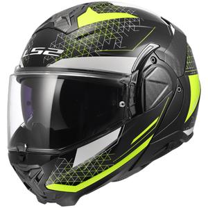 Flip-up motorcykelhjelm LS2 FF910 Advant II Astral fluogul