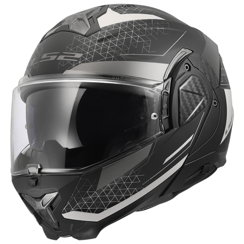 Flip-up motorcykelhjelm LS2 FF910 Advant II Astral matgrå