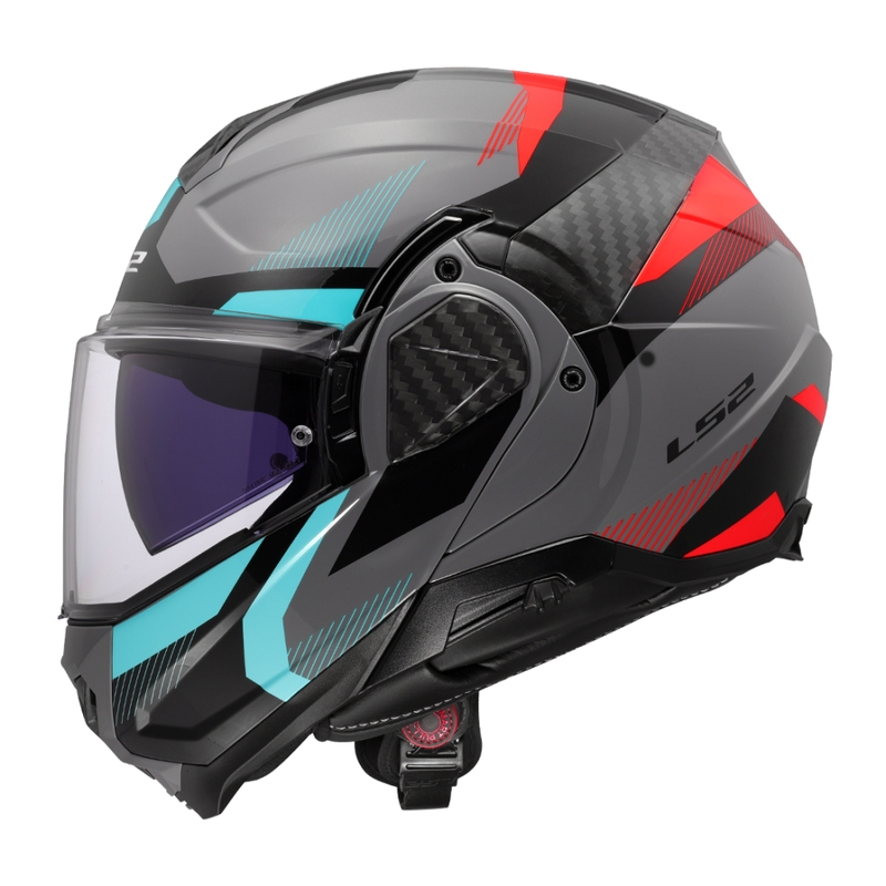 Flip-up motorcykelhjelm LS2 FF910 Advant II Triple Nardo grey