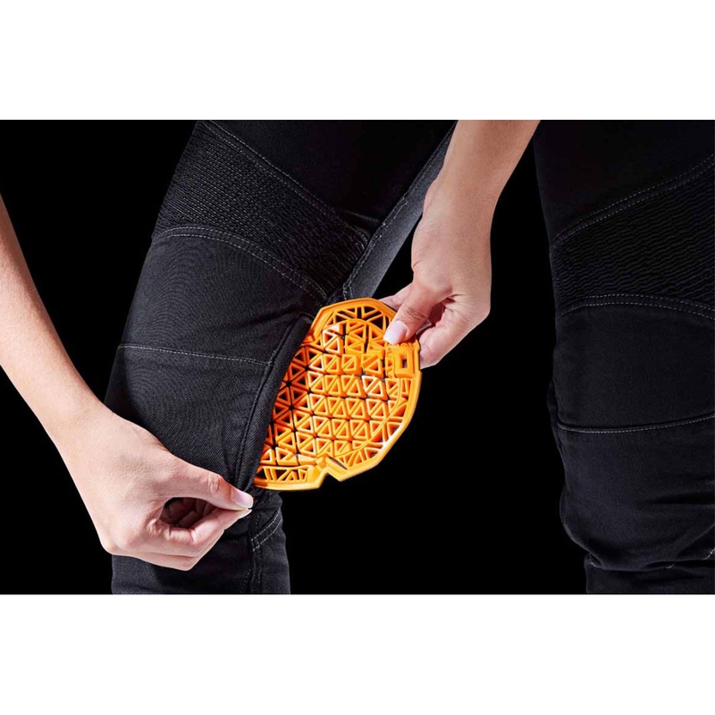 Furygan Purdey Evo Slim Black Motorcycle Jeans til kvinder