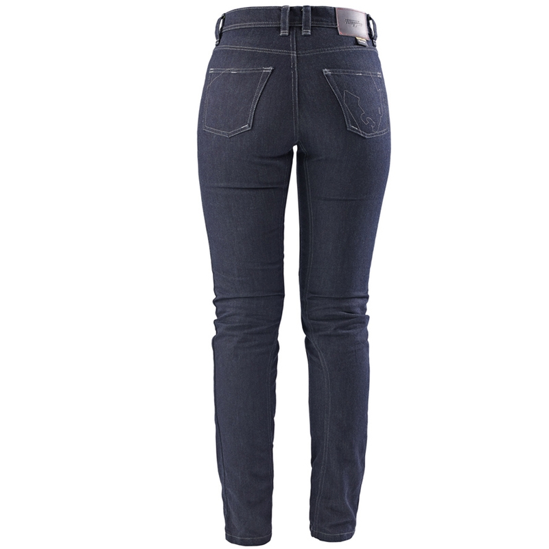 Furygan Nikita X Kevlar® Mom Fit Dame Motorcykeljeans Mørkeblå