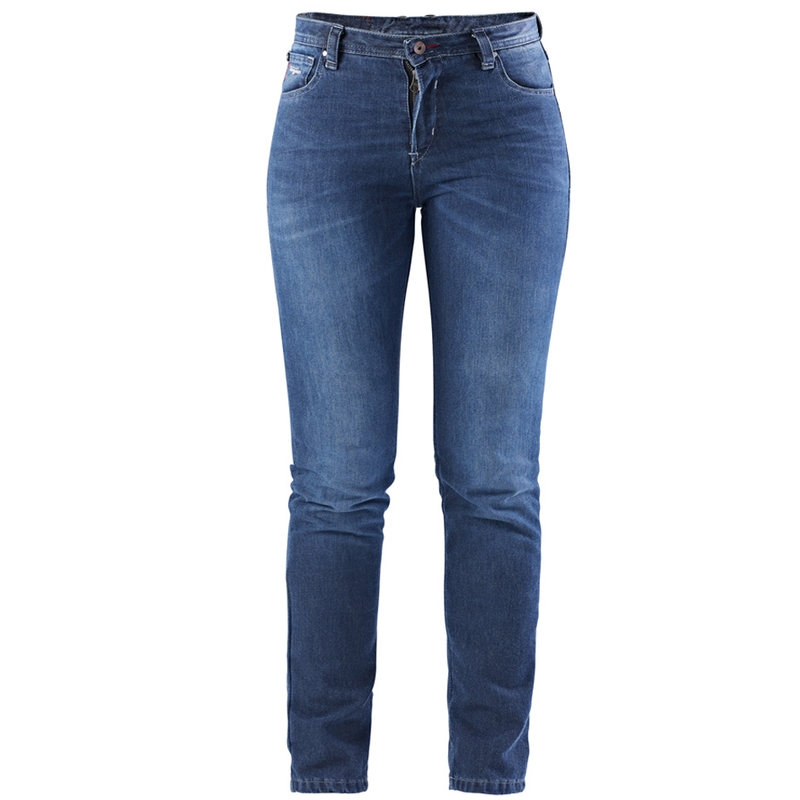 Furygan Kate X Kevlar® Straight Dame Motorcykel Jeans Blå