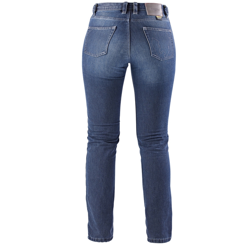 Furygan Kate X Kevlar® Straight Dame Motorcykel Jeans Blå