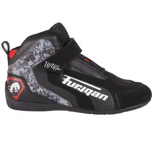 Furygan V4 Vented black-camo pixel motorcykelstøvler