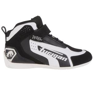 Furygan V4 Ventilerede motorcykelstøvler i sort og hvid