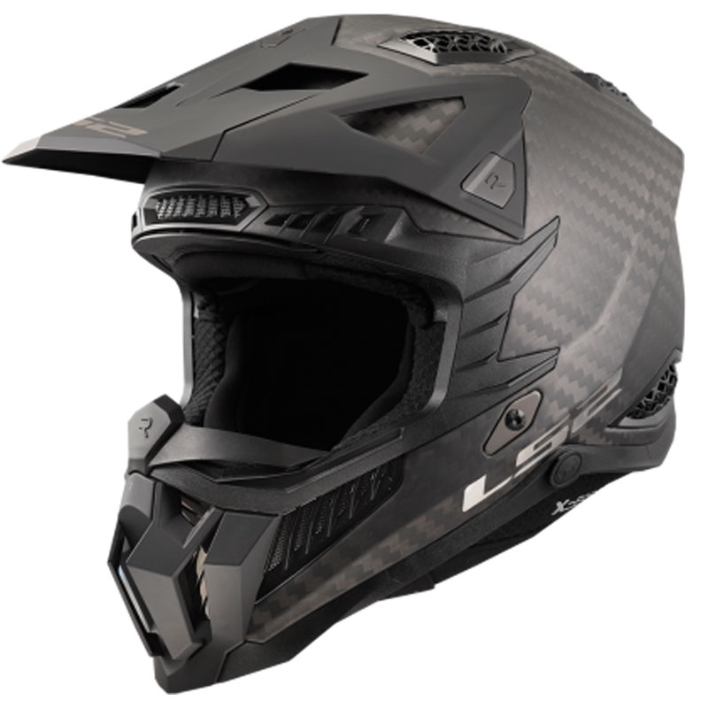 Motocrosshjelm LS2 MX703 C X-Force PRO FIM mat sort