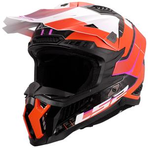 Motocrosshjelm LS2 MX703 X-Force Galuo orange