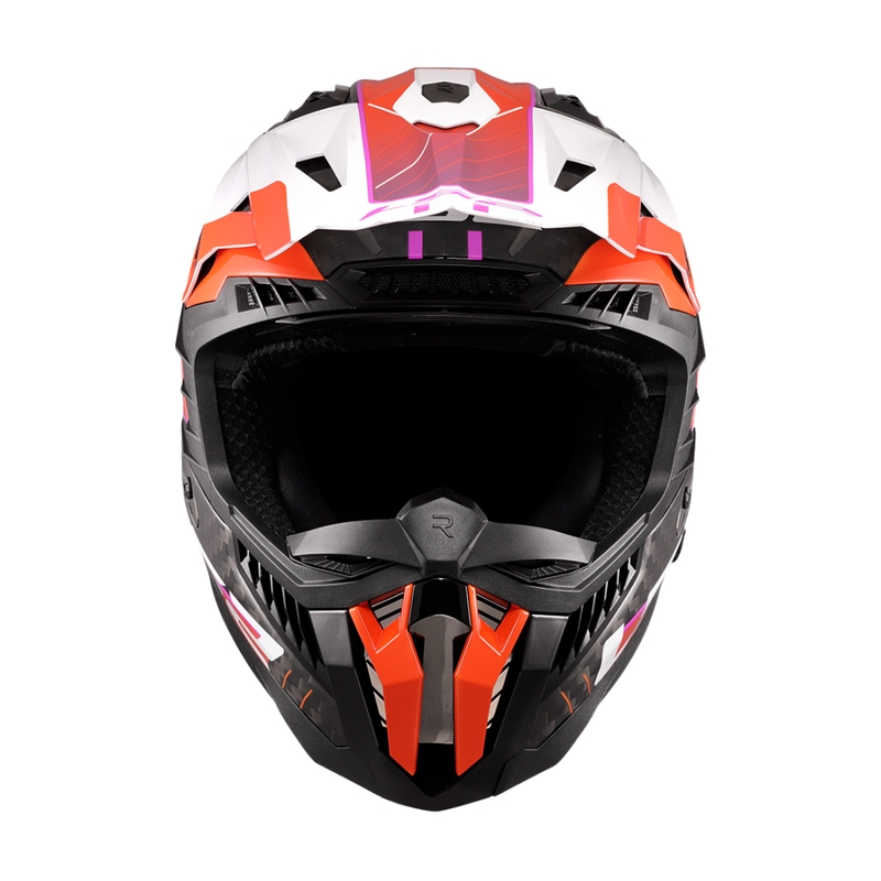 Motocrosshjelm LS2 MX703 X-Force Galuo orange
