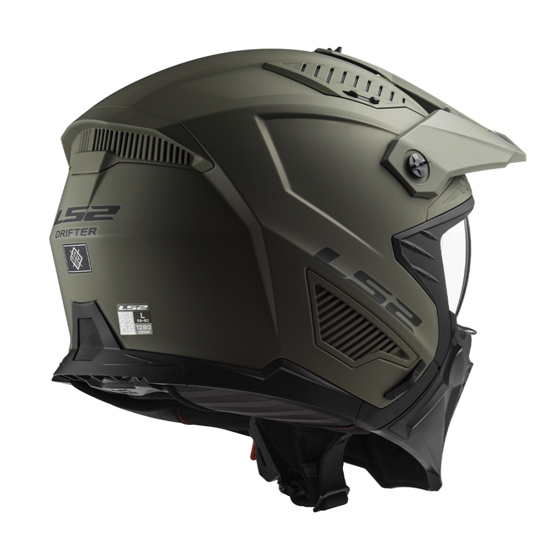 Motorcykelhjelm LS2 OF606 Drifter Solid mat sand
