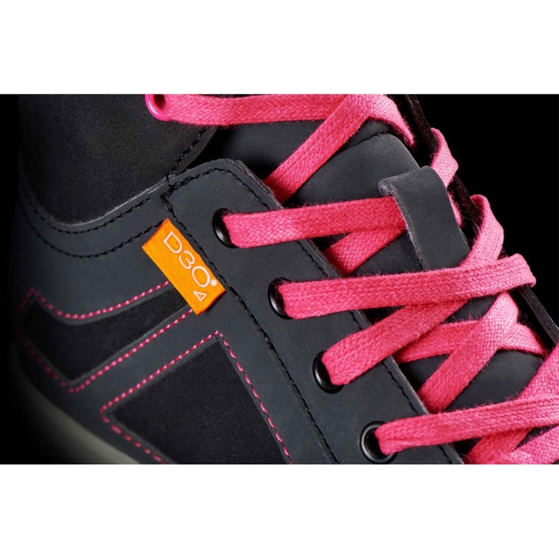 Furygan Angie D3O® motorcykelstøvler i sort og pink
