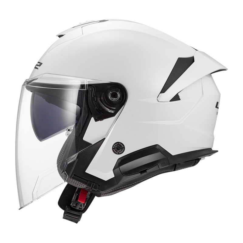 Åben motorcykelhjelm LS2 OF618 Verso II Solid hvid