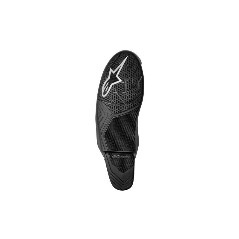 Alpinestars Supertech R motorcykelstøvlesåler sort-hvide 2 stk.