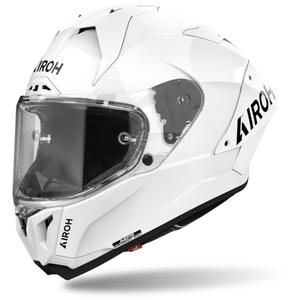 Integreret motorcykelhjelm Airoh GP800 FIM Carbon hvid