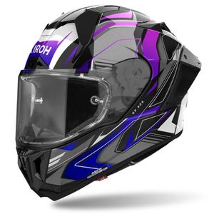 Airoh GP800 Must blå integreret motorcykelhjelm