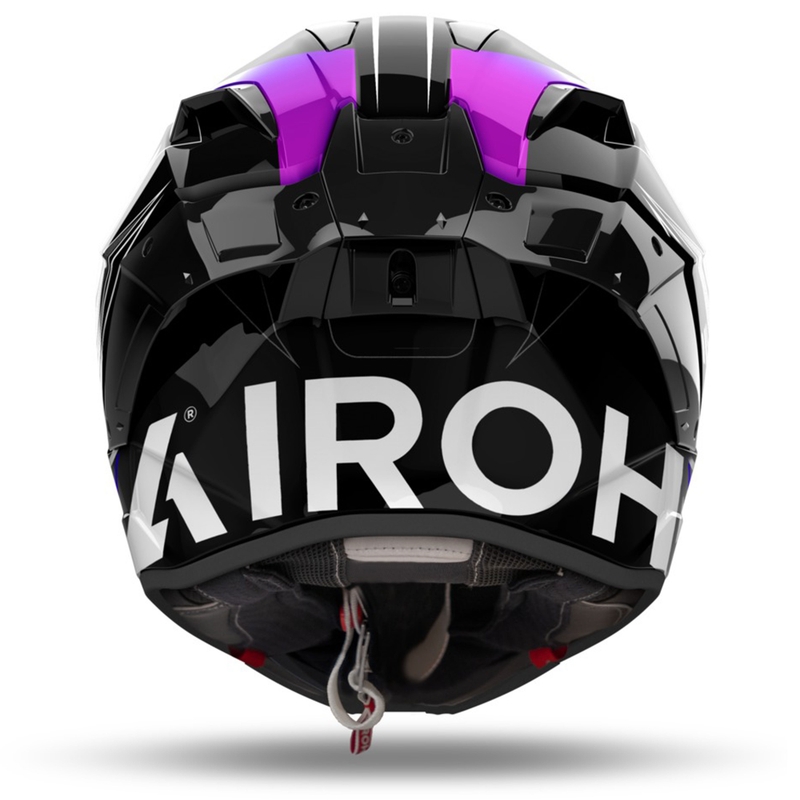 Airoh GP800 Must blå integreret motorcykelhjelm