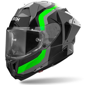 Airoh GP800 Competition fluo-grøn integreret motorcykelhjelm