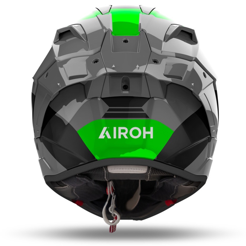 Airoh GP800 Competition fluo-grøn integreret motorcykelhjelm