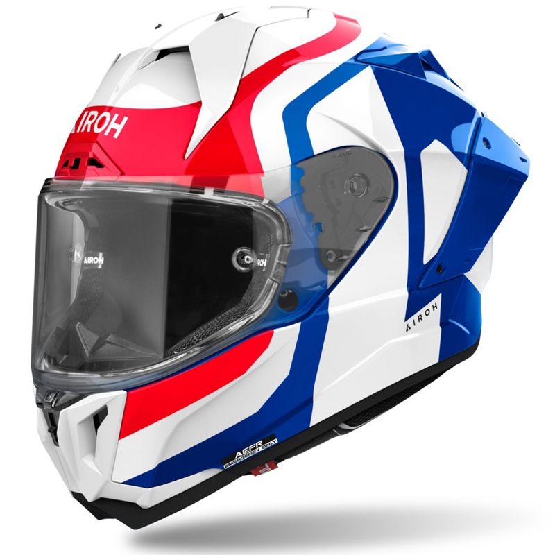Airoh GP800 Competition integreret motorcykelhjelm blå-rød