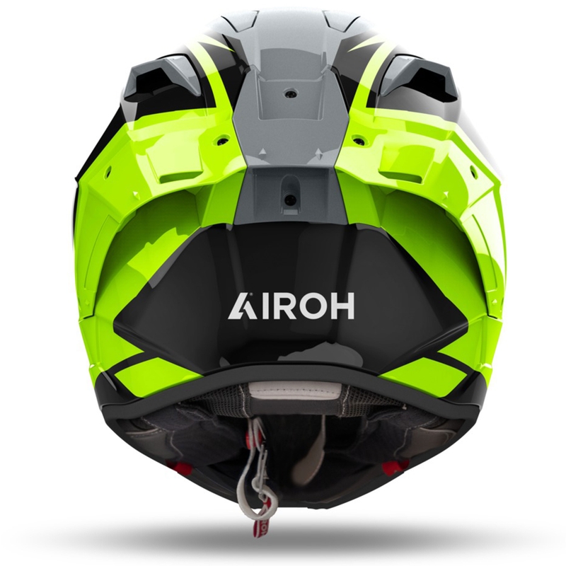 Integralhjelm til motorcykel Airoh GP800 Master gul