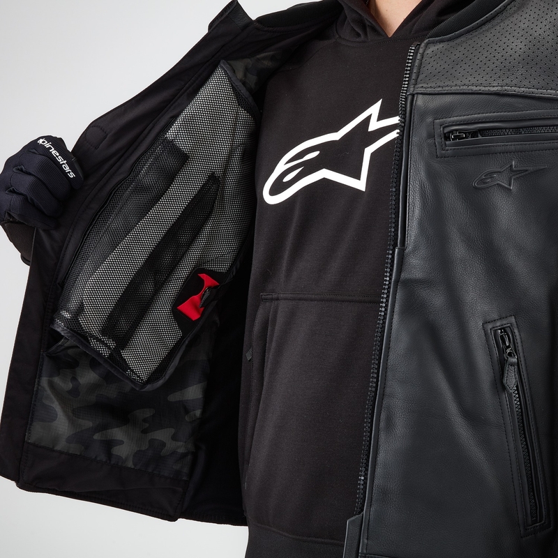 Airbagvest Alpinestars TECH-AIR®3 V2 LEATHER system sort
