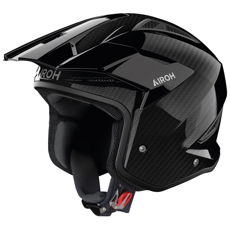 Trial-motorcykelhjelm Airoh TRR 2 Carbon Black