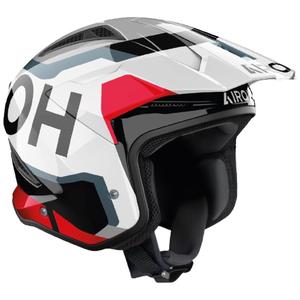 Trial-motorcykelhjelm Airoh TRR 2 Jupiter rød