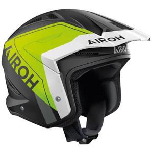 Trial-motorcykelhjelm Airoh TRR 2 Hunt mat gul