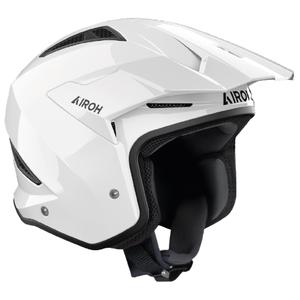 Trial-motorcykelhjelm Airoh TRR 2 farve hvid