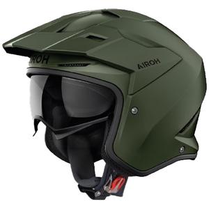 Trial-hjelm til motorcykel Airoh Kombakt Color mat khaki