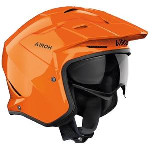 Trial-hjelm til motorcykel Airoh Kombakt Farve orange