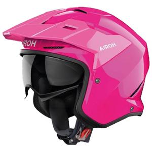 Trial-motorcykelhjelm Airoh Kombakt Color Pink