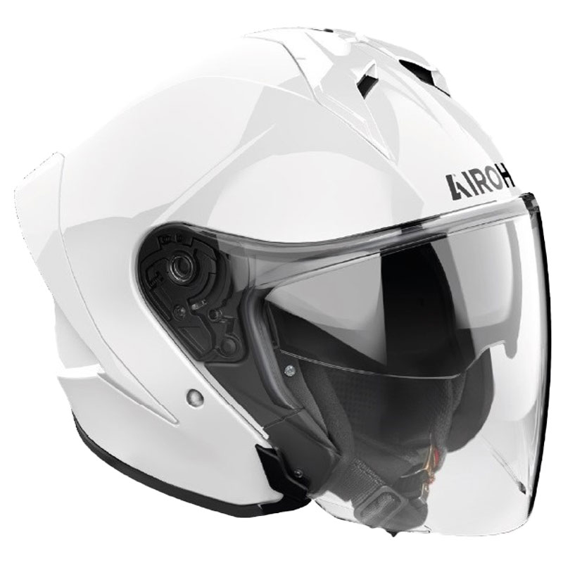 Åben motorcykelhjelm Airoh H21 Farve Hvid