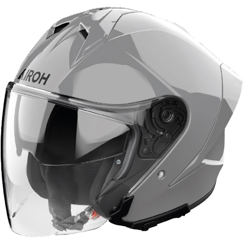 Åben motorcykelhjelm Airoh H21 Farve betongrå