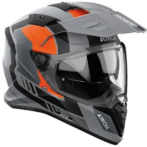 Enduro-motorcykelhjelm Airoh Bandit Horn mat orange