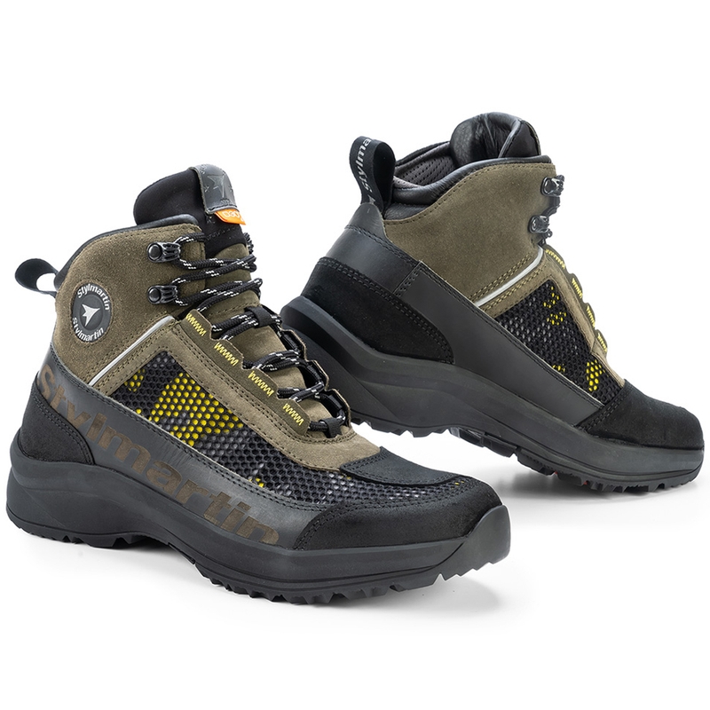 Stylmartin Vertigo Air khaki motorcykelstøvler