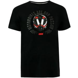 MotoZem Motorcykler er vores passion T-shirt sort