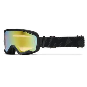iMX Endurance Flip sort-sort motocrossbrille med iridium-plexi