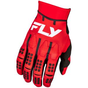Motocross-handsker FLY Racing Evolution DST rød-hvid-sort