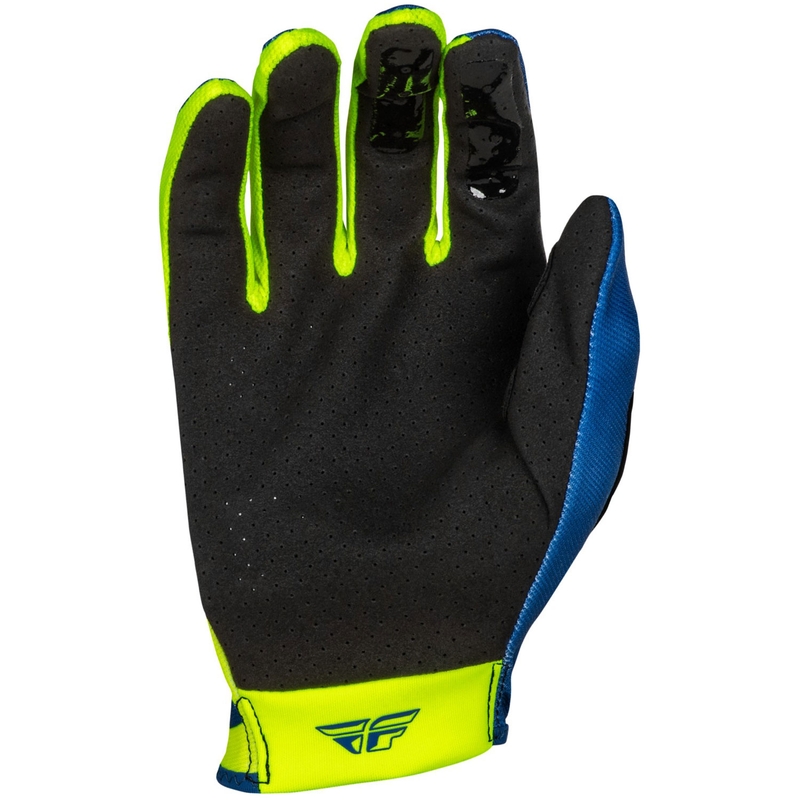 Motocrosshandsker FLY Racing Lite blå-fluogul