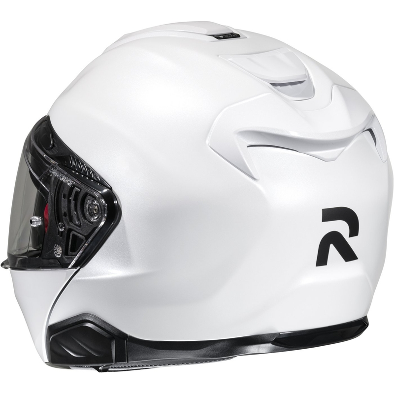 HJC RPHA 91 Solid flip-up motorcykelhjelm perlehvid