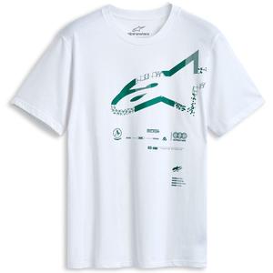 T-shirt Alpinestars Geografica CSF hvid