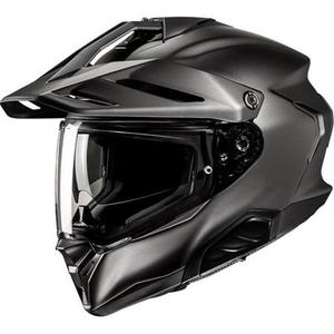 Enduro-motorcykelhjelm HJC RPHA 60 Solid Semi flat titanium