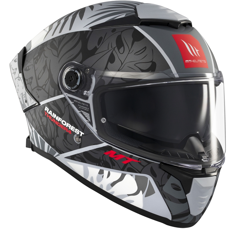 Integralhjelm MT Thunder 4 SV Rainforest sort-hvid