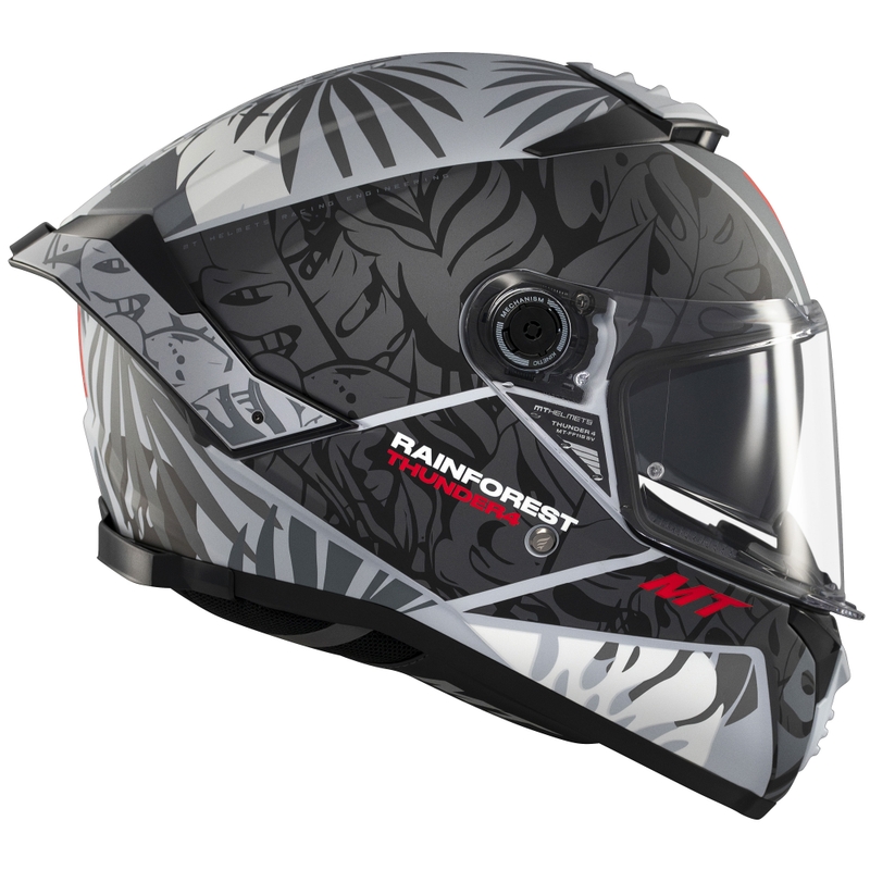 Integralhjelm MT Thunder 4 SV Rainforest sort-hvid