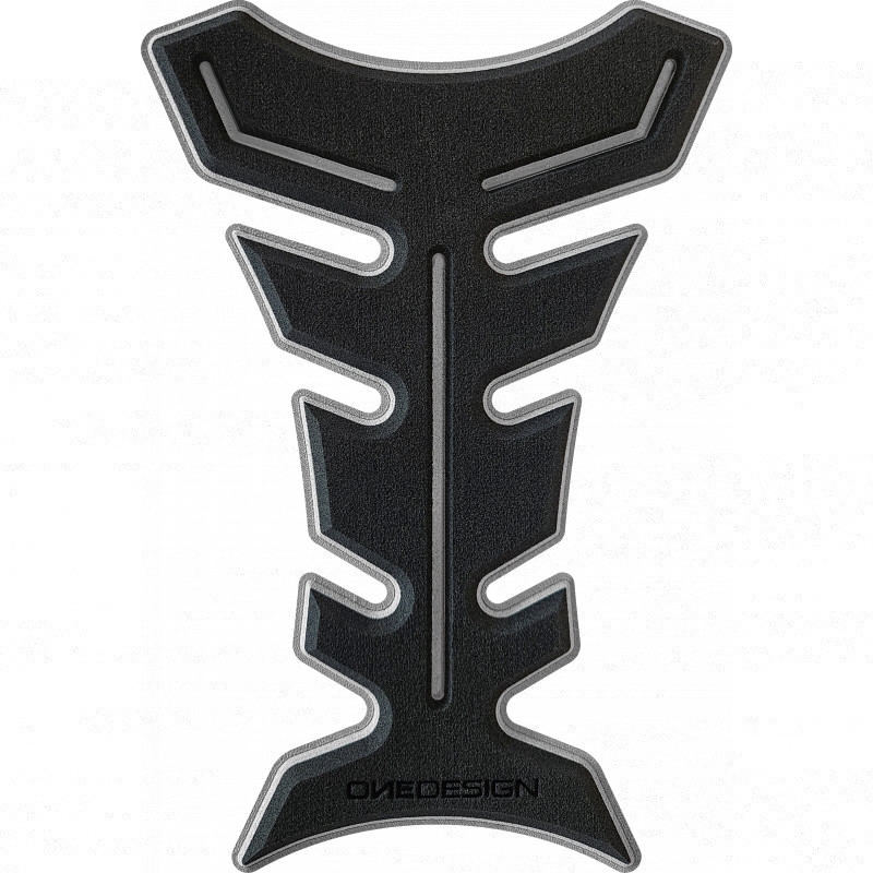 Brændstoftankdæksel Print Sort sort-grå